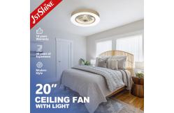China 5 PC Blades Indoor Dimmable LED Ceiling Fan With Remote Control Switch supplier