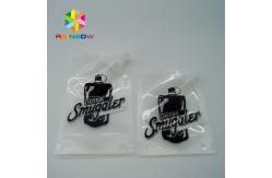 China k transparent spouted pouches packaging for fruit juice / milk supplier