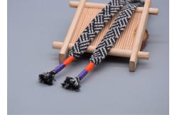 China Custom 30cm 100% Polyester Drawstring Cord For Clothing supplier