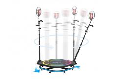 China Automatic Spinning 360 Camera Booth Live Broadcast Spin Booth 360 Degree Portable supplier