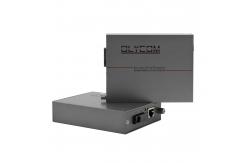 China Single Mode Fiber Media Converter 1.25G Ethernet WDM Optical Unmanaged 30W PoE supplier