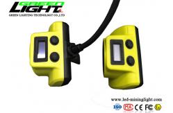China 18000LUX 6.8Ah Rechargeable Mining Cap Lamps IP68 385LUM supplier