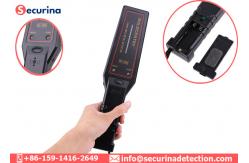China Metro Station Handheld Metal Detector Security Check High Sensitivity 9V Battery supplier