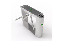 China Security Tripod Turnstile Gate Supermarket Access Control Manual Semi Automatic supplier