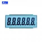 6digit 56 Pin Transparent Panel HTN Mono Seven Segment Lcd Panel Fuel Dispenser LCD Display for sale