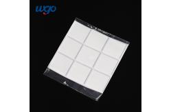 China 15mm Restickable gummy glue dots Tape Clear Double Sided Tape Square supplier