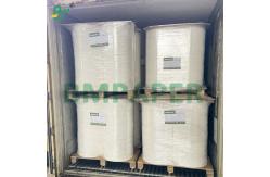 China 28gsm Non Toxic Good Tensile Strength Straw Packing Paper Rolls supplier