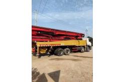 China 2019 Shacman Used Concrete Pump Truck 56m With Benz Truck In Perfect Status supplier