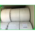 Food Grade Virgin Wood Pulp Printed Straw Wrapping Paper Roll With 26g 28g for sale