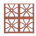 800 Centigrade Heat Insulation Hollow Perforated Clay Bricks For Garden Wall Decorative Construction for sale