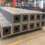 Prefabricated Steel Structure Warehouse Shed Construction Box Steel Column Building
