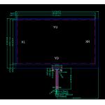 High Sensitivity Lcd Touch Panel Various Glass Thickness Acceptable