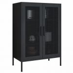 Double Metal Mesh Door 1015x800x400mm Half Height Locker For Home Use