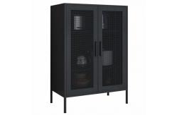 China Double Metal Mesh Door 1015x800x400mm Half Height Locker For Home Use supplier