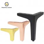 Chair Legs Metal Triangle Black Sofa Legs Gold Replacement Metal Furniture Legs Dresser Cabinet Sofa Feet for sale