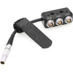 14.8V Power Splitter Box Cable Lemo 2 Pin Male To 3*2 Pin Female Box For ARRI RED for sale