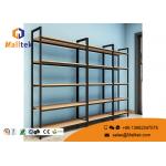 Modern Wooden Shop Display Stands Floor Standing Retail Wood Store Fixtures for sale