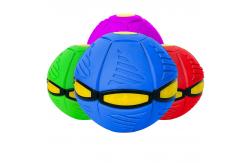 China LED Flying Dog Ball Interactive Pet Toys Rubber Plastic Interactive Puppy Toys supplier