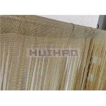 0.53x3.81mm Stainless Steel Welded Chainmail Mesh Curtain For Room Divider Screen for sale