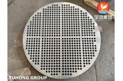 China Stainless Steel Baffle Plate Flanges Tubesheet Disc For Heat Exchanger supplier
