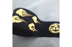 China Eco Friendly Multicolor 3D Silicone Printed Elastic Band supplier