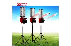 China Red Badminton Shuttlecock Feeder Machine 145cm-215cm Lifting Random function supplier