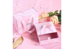 China Luxury Rigid Paper Small Drawer Box Packaging with Custom Logo and Recyclable Material supplier