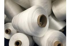 China Tight Winding Raw White Polyester High Tenacity Yarn 120D/3 supplier