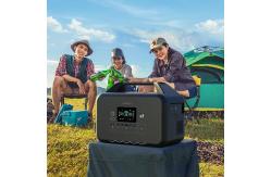 China LCD Display Operating Pure Sine Wave Portable Solar Power Station 7.4Kg supplier