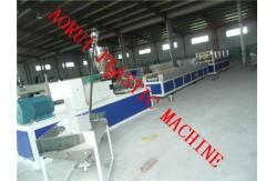 China WPC Floor Profile Extrusion Line , Pallet Plastic Profile Machine supplier