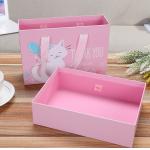 High Smoothness 300 Grams Drawer Gift Box With Ribbon Handle