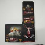ABS Material Plastic Pill Bottles Rhino 12 Blister Packaging Card Display Box for sale