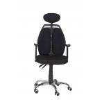 Adjustable Height Home Office Computer Chair With Headrest / Lumbar Support 11KG