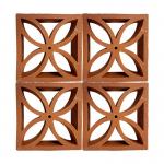 Garden Wall Decorative Terracotta Bricks Perforated And Hollow Bricks 50mm 100mm for sale