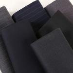 Italian Merino Polyester Cashmere Tweed Wool Fabric 260-420gsm For Suiting for sale