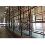 Adjustable Pallet Racking System , Robot Welding Wire Mesh Decking For Warehouse