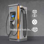 Floor Standing RFID Card OCPP 90KW DC Fast EV Charger for sale