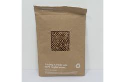 China 30x40cm Honeycomb Paper Mailer Degradable Natural Brown Paper Bag Envelopes supplier
