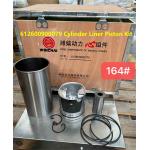 Cylinder Liner 612600900079 WEICHAI Engine Parts Piston Ring Piston Pin  WP10