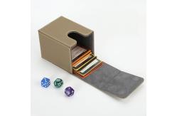 China Naruto Deck Card Box 105x90x80mm Playing Card Storage Box 100+ supplier