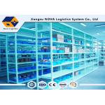 Multi Layer Medium Duty Shelving Systems Warehouse Storage With Steel Panel