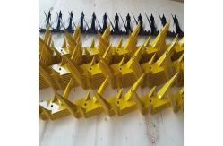 China Large Blade 1mm 2mm Anti Theft Fence Spikes Anti Climb Wall Spikes Rustproof supplier