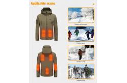 China USB Electric Heated Vest Jacket , 60degree Rechargeable Heated Jackets Xf Wj ODM supplier