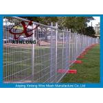 Professional Temporary Barrier Fencing , Temporary Site Fencing Removable