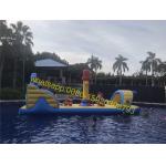 pirate pool obstacle course kids water obstacle for sale