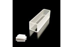 China Transparent UV Quartz Cuvettes For Spectrometer Spectral Range : 190-2500 supplier