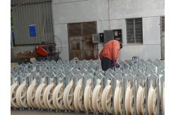 China 10KN ACSR Large Diameter Rope Pulley ACSR Conductor Single Sheave Stringing Block supplier