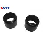 PE Industrial Plastic Injection Molding Black Cap Tube From 1+1 Family Tool for sale