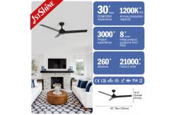 China Natural Wind Ceiling Fan with Remote Control 1stshine Household Bldc Reversible Motor supplier