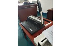 China Small Comb Binding Machine With Two Kinds Hand Shank supplier
